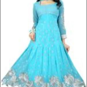 New Turquoise Salwar Kameez XL